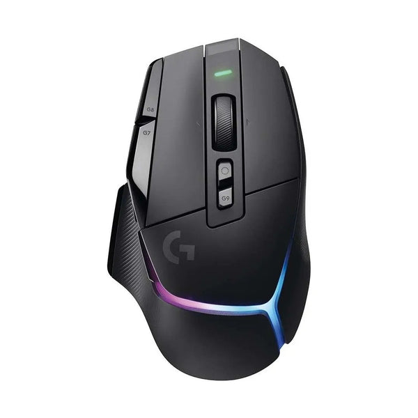 Logitech G502 X PLUS LIGHTSPEED Wireless Optical mouse with LIGHTFORCE hybrid switches, LIGHTSYNC RGB, HERO 25K gaming sensor, compatible with PC - macOS/Windows - Black- NEW Arrival