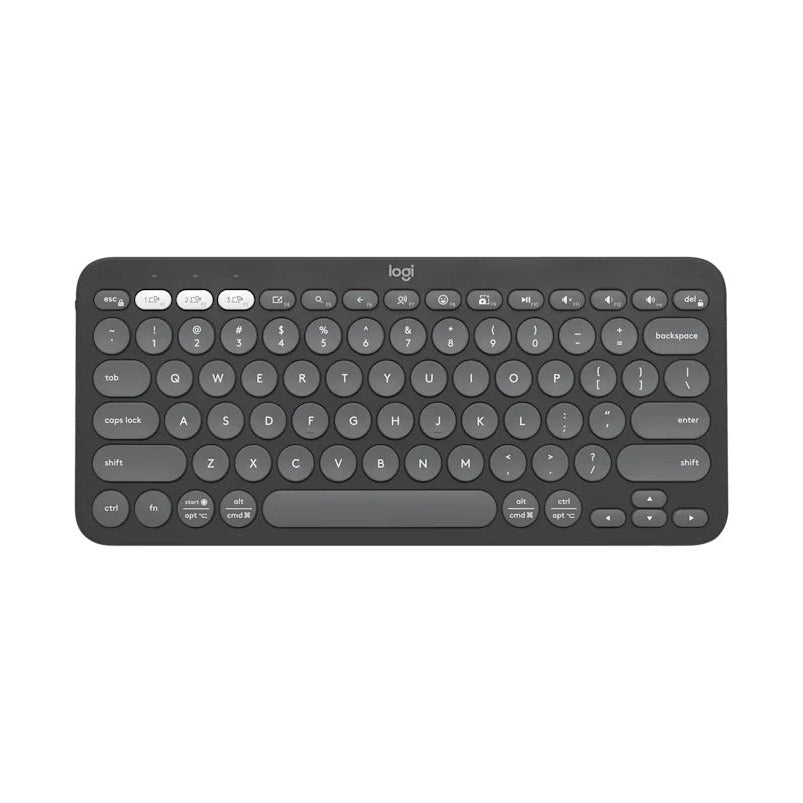لوحة مفاتيح بلوتوث لوجيتك K380s ببل كيز 2 نحيفة – جرافيت - وصول حديث