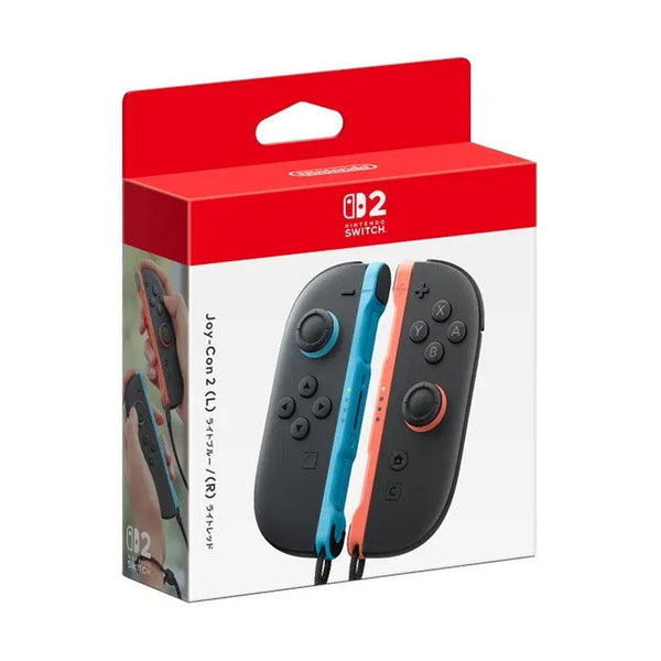 Nintendo Switch 2 Joy-Con Controllers (Light Blue/Light Red)