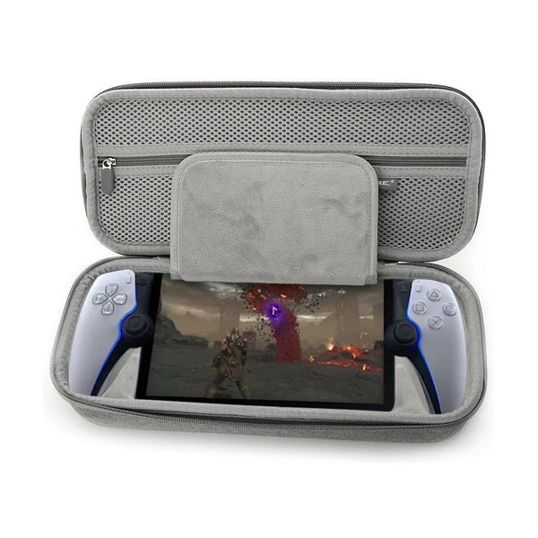 حافظة تخزين Dobe TP5-3552 لجهاز PlayStation Portal، حقيبة سفر صلبة من مادة EVA