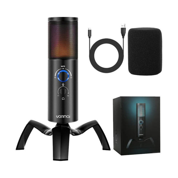 Yanmai Q18 USB RGB Studio Microphone