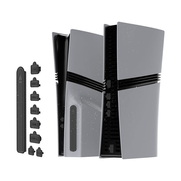 طقم Dobe TP5-35155B الواقي من الغبار لجهاز PS5 وPS5 Slim وPS5 Pro، أغطية المنافذ وفتحات التهوية