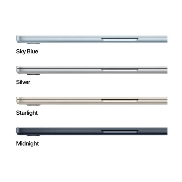 13-inch MacBook Air: Apple M5 chip with 10‑core CPU and 8‑core GPU, 16GB, 512GB SSD - Midnight