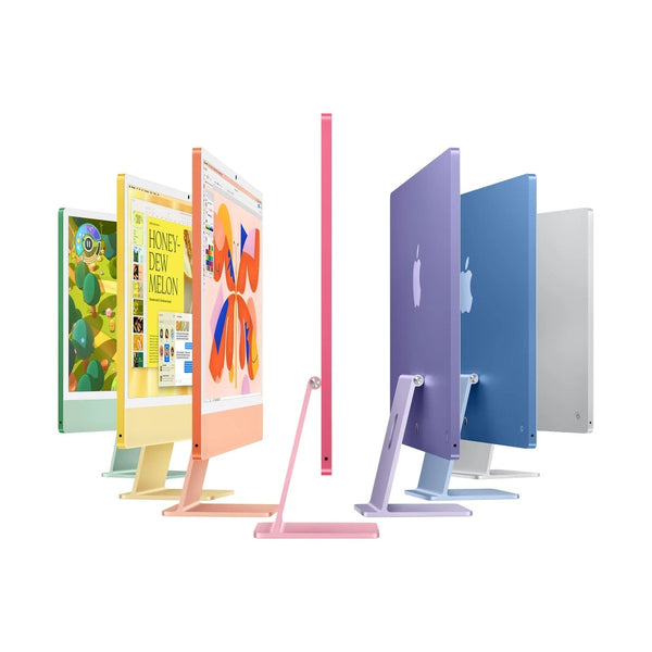 24-inch iMac with Retina 4.5K display: Apple M4 chip with 8‑core CPU and 8‑core GPU, 16GB, 256GB SSD - Blue