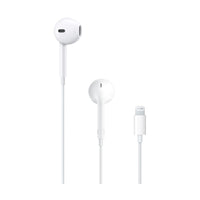 سماعات Apple EarPods بموصل Lightning - سماعات أذن سلكية مع جهاز تحكم عن بعد