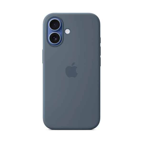 iPhone 17 Silicone Case with MagSafe - Anchor Blue