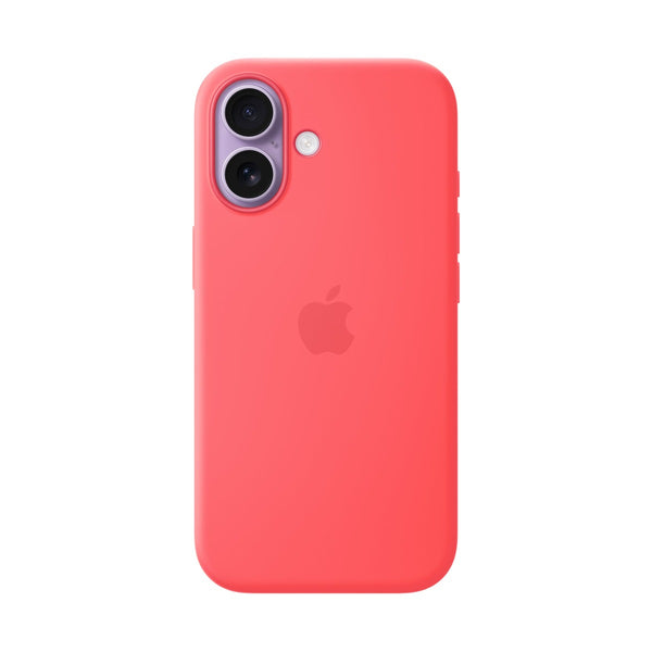 iPhone 17 Silicone Case with MagSafe – Bright Guava