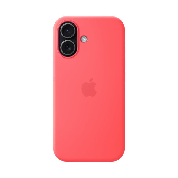 iPhone 17 Silicone Case with MagSafe – Bright Guava