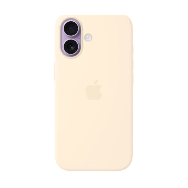 iPhone 17 Silicone Case with MagSafe – Vanilla