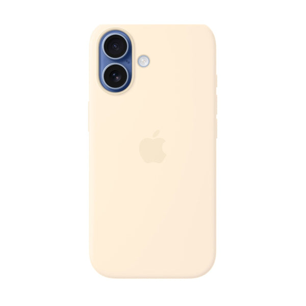 iPhone 17 Silicone Case with MagSafe – Vanilla