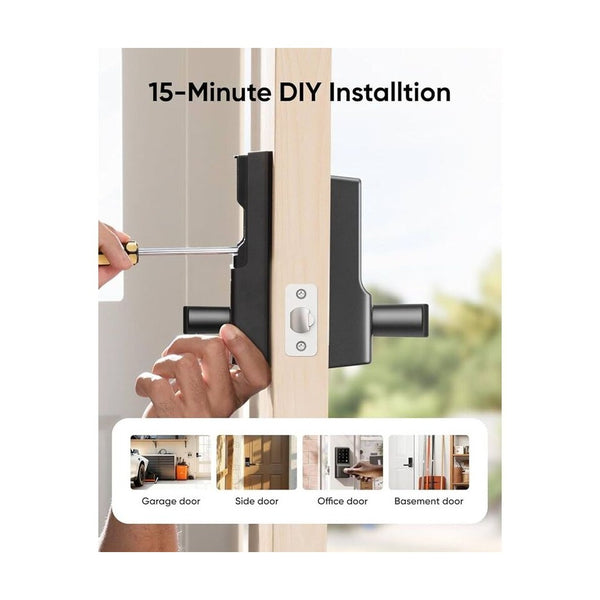 eufy Smart Lever Lock C33 Black