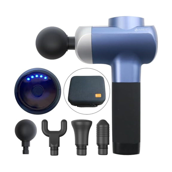 Ares - Ufitness-2 Gun Massager - Blue