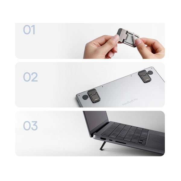 Baseus - Baseus Slim Laptop Kickstand (2Pcs)Grey