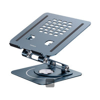 Baseus - Baseus Ultrastable Pro Series Rotatable And Foldable Laptop Stand (Three-Fold Version) Space Grey