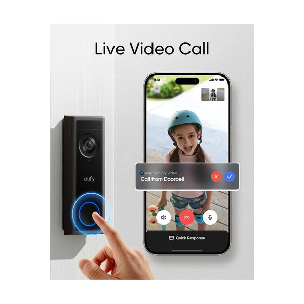 Eufy Video Doorbell C30 Black