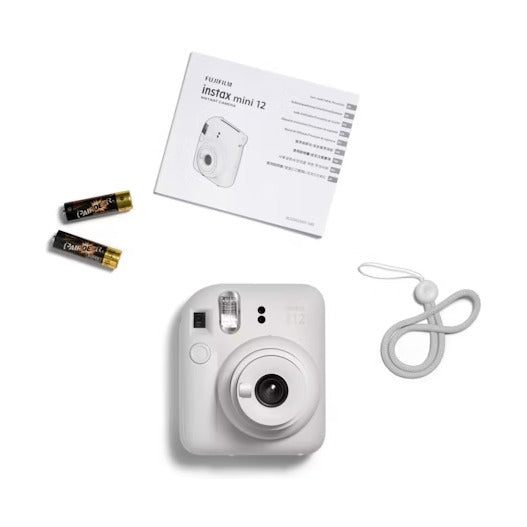Fujifilm - Instax Mini 12 Clay White