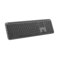 لوحة مفاتيح Logitech K950 Signature Slim اللاسلكية، لون أسود - خاصية التبديل السهل (Easy-Switch)
