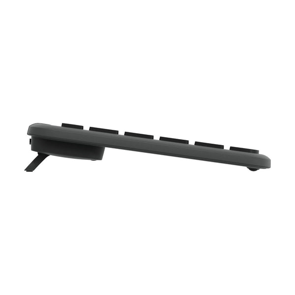 Logitech K950 Signature Slim Full Sized Wireless Keyboard, Easy-Switch Keys, Tilt Legs, Bluetooth Low Energy , Black New Arrival