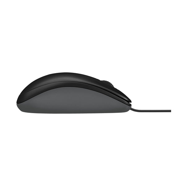 Logitech M90 Wired USB Mouse- Grey