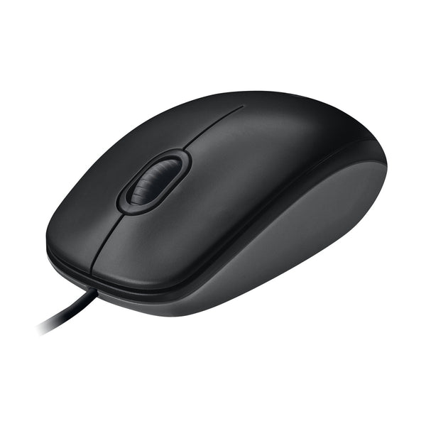 Logitech M90 Wired USB Mouse- Grey