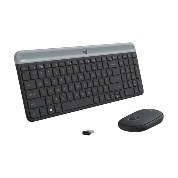 Logitech MK470 Slim (KB+MSE) Wireless Combo - Graphite- NEW Arrival