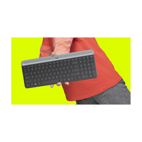 Logitech MK470 Slim (KB+MSE) Wireless Combo - Graphite- NEW Arrival