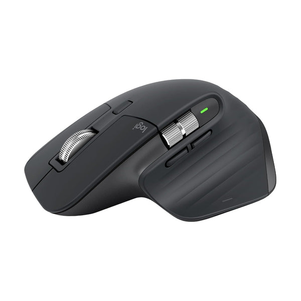 Logitech MX Master 3S Wireless Mouse Ultra-Fast Scrolling, Ergo, 8K DPI, Track on Glass, Quiet Clicks, USB-C, Bluetooth - Graphite - New Arrival