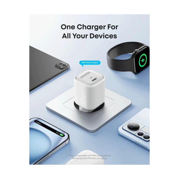 Anker Charger 30W 1C White