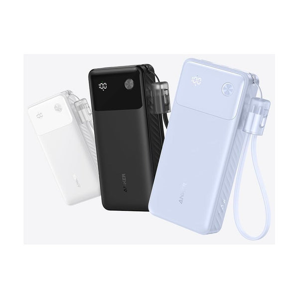 Anker Power Bank (20K, 30W) Black