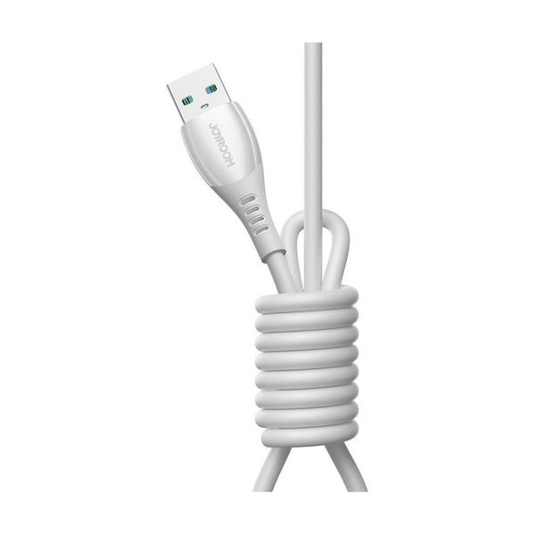 Joyroom S-A59 Vibrant Series 3 charging and data transfer cable, USB/USB-C, 3A, 480Mbps, 1.2m - White