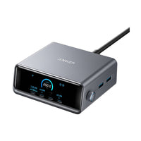 Anker - Prime 250W Gan Desktop Charger (6 Ports) Silver