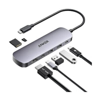 Anker - Usb C Hub, 7-In-1 Multi-Port Usb Adapter For Laptops