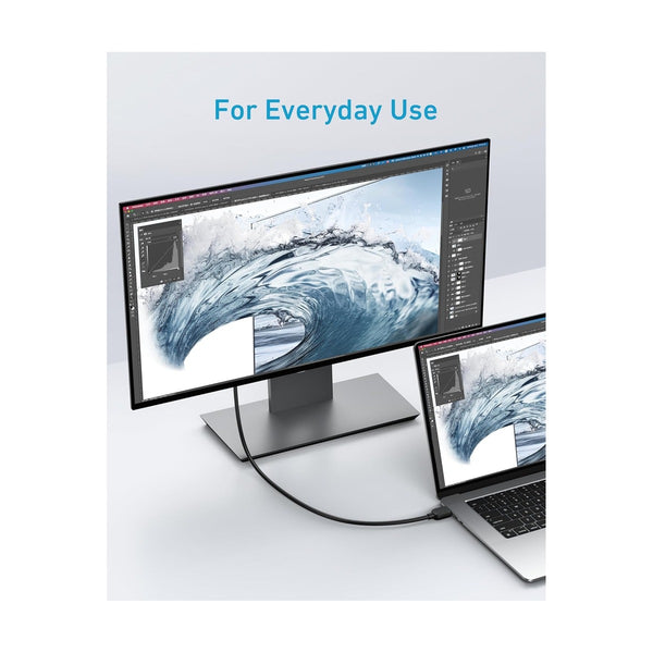 Anker HDMI Cable (6 ft, 8K) Black