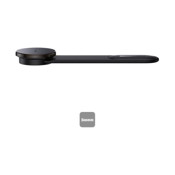 Baseus C02 Pro Series Magnetic Wireless Charging Car Mount Cluster Black