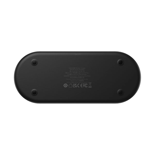Baseus Digital Led Display 2In1 Wireless Charger 20W Black Universal Version