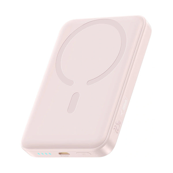 Baseus Enerfill Fm11 Ultra-Mini Magnetic Power Bank 10000Mah 22.5W Baby Pink