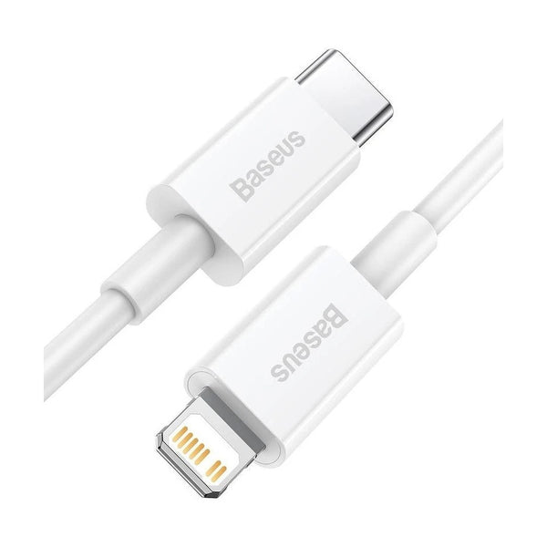Baseus Superior Series Fast Charging Data Cable Type-C To Ip Pd 20W 1.5M White