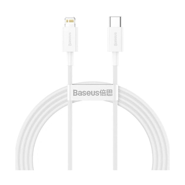 Baseus Superior Series Fast Charging Data Cable Type-C To Ip Pd 20W 1.5M White