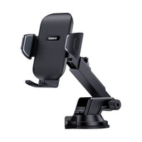 حامل الهاتف Baseus Ultracontrol Go Series بمشبك (إصدار كوب الشفط) أسود داكن