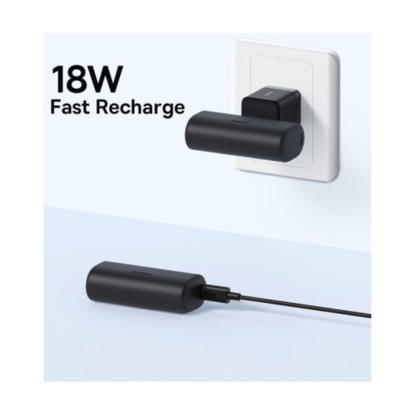 Baseus - Os-Baseus Compact Fast Charging Power Bank Type-C Edition 5000Mah 20W Cluster Black