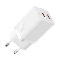 Baseus - Os-Baseus Gan5 Pro Fast Charger C+C 40W Eu White