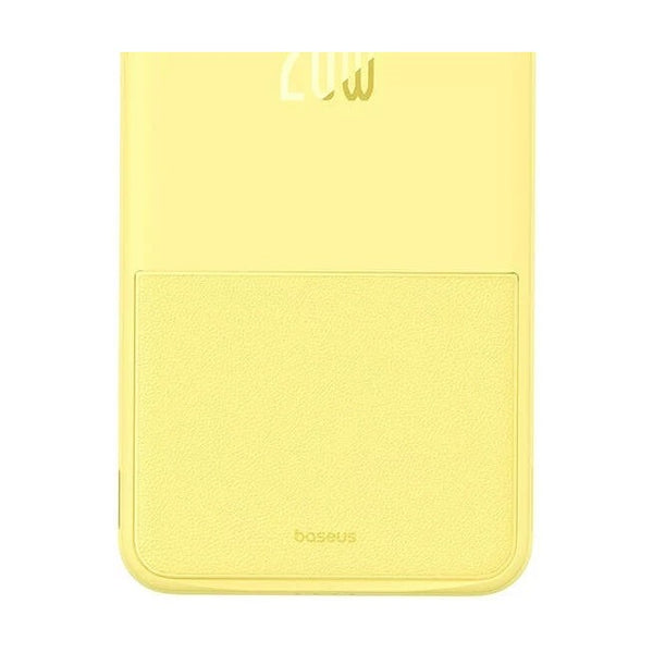 Baseus - Os-Baseus Magpro Magnetic Bracket Wireless Fast-Charging Power Bank 5000Mah 20W Lemon Yellow