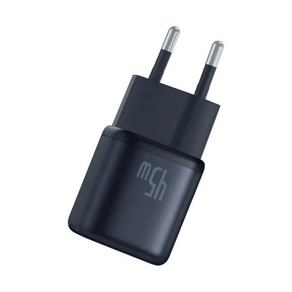 Baseus - Os-Baseus Picogo Gan Fast Charger 1C 45W Eu Cosmic Black