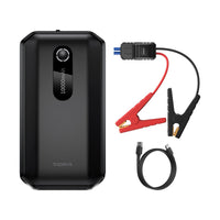 Baseus - Os-Baseus Super Energy Air Series Car Jump Starter (10000Mah, 1000A Peak Current) Cluster Black