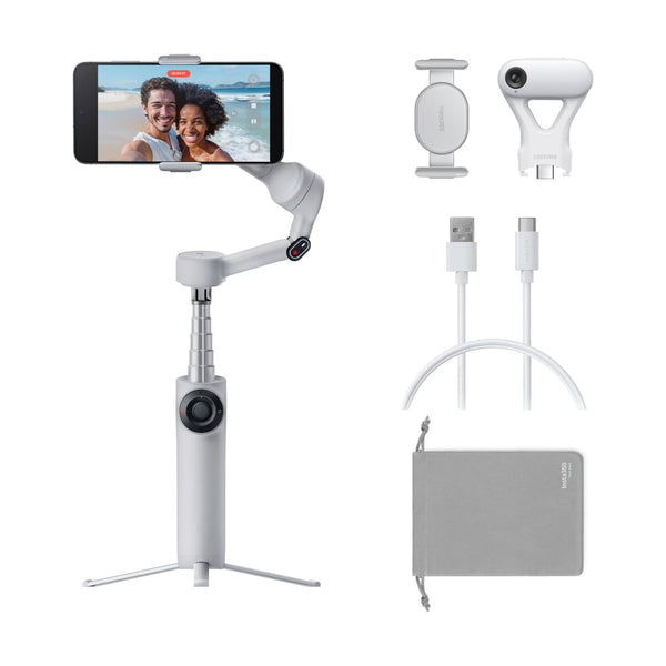 INSTA-HANDHELD GIMBALS - FLOW 2 PLUS AI TRACKER - Grey