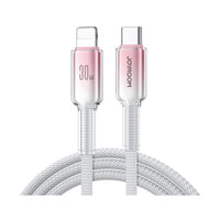 كيبل JOYROOM S-A42 30W بطول 1.2 متر من النوع Type-C إلى Lightning – أبيض
