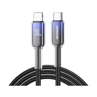 كابل Joyroom S-A42 بقدرة 60 واط من USB-C إلى Lightning بطول 1.2 متر - شحن سريع ومضفر