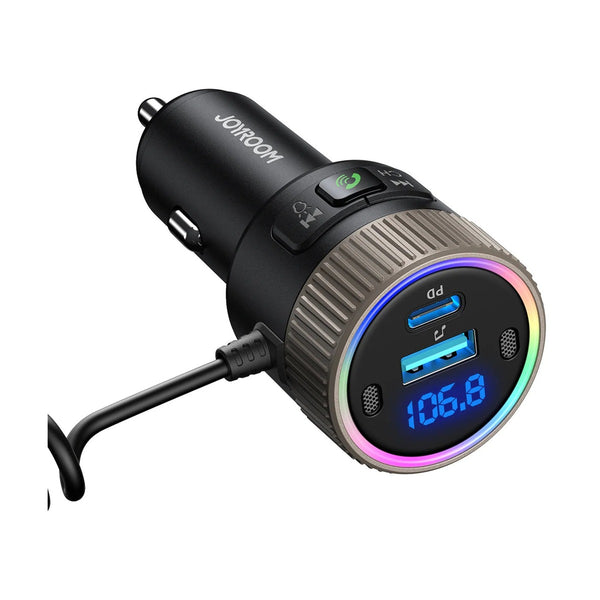 Jayroom JR-CCB02 60W Car Wireless FM Transmitter Black