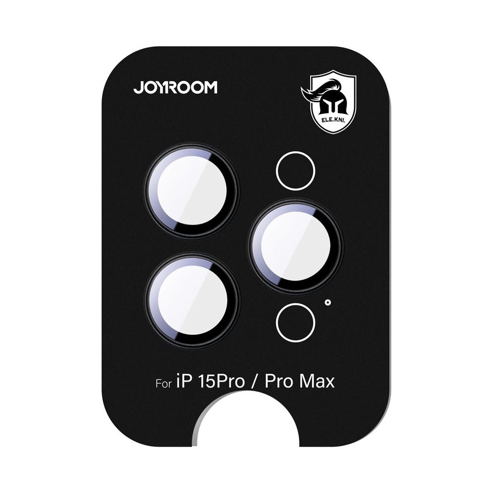 Joyroom Glass Screen Protector for iPhone 15 Pro/15 Pro Max Lenses - Graphite
