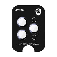 Joyroom Glass Screen Protector for iPhone 15 Pro/15 Pro Max Lenses - Graphite